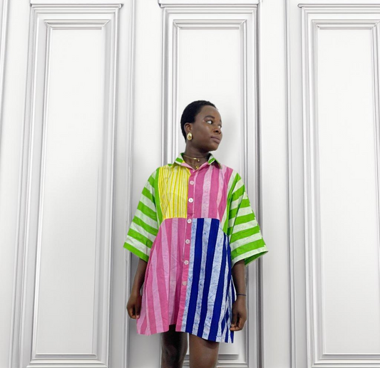 Abroanomaa Stripe Dress